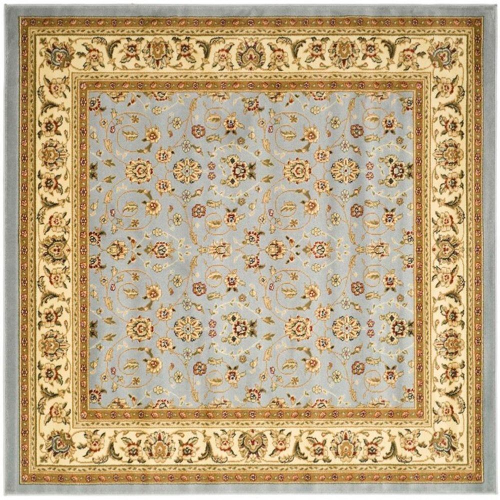 Safavieh Lyndhurst Light Blue Ivory 7 Ft X Square Area Rug Safavieh Lyndhurst Light Blue Ivory 7 Ft X Square Area Rug