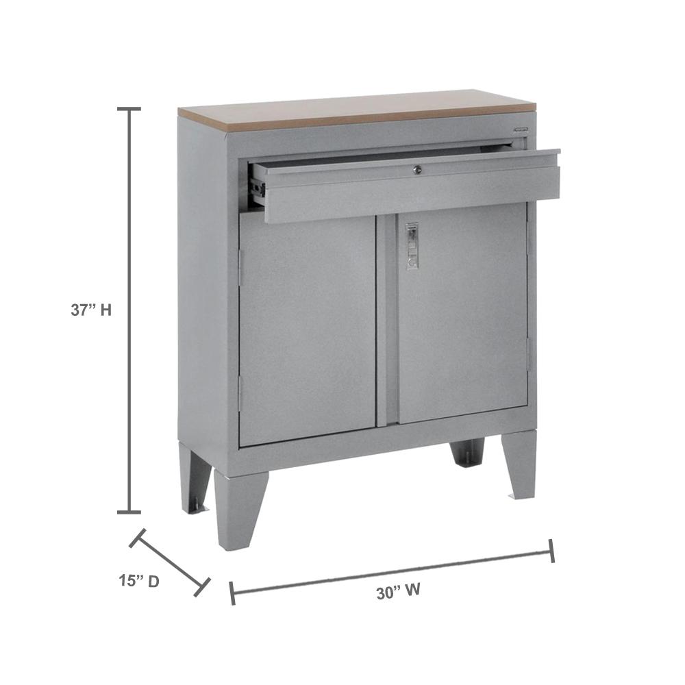 Sandusky 37 In H X 30 In W X 15 In D Steel Freestanding Base