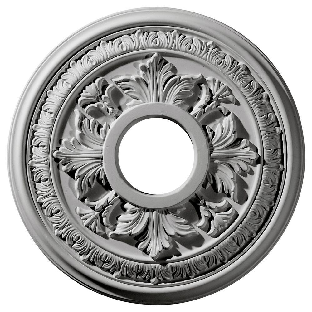 Ekena Millwork 153/8 in. O.D. x 4 in. I.D. Baltimore Ceiling Medallion