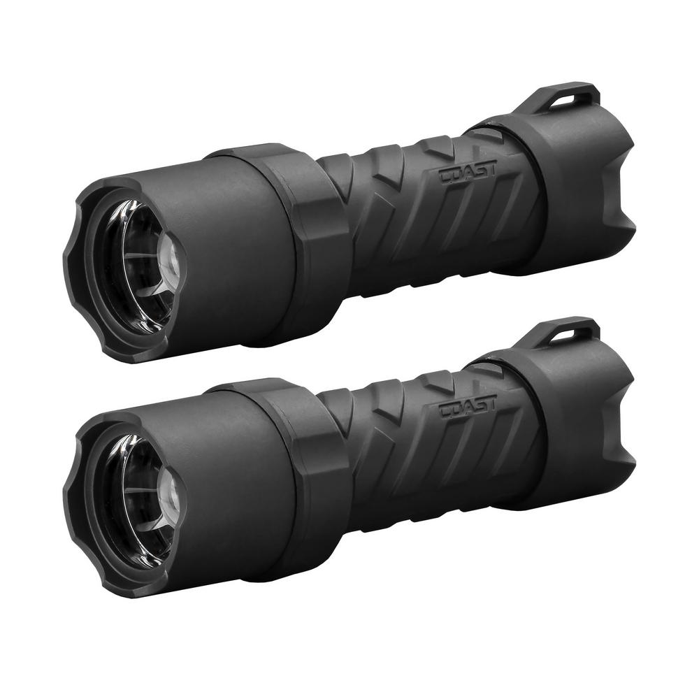 Flashlights Accessories Safety Security The Home Depot Polysteel 400 Heavy Duty 440 Lumens Waterproof Led Flashlight