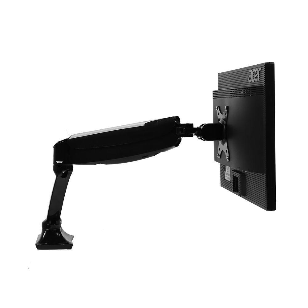 Atlantic adjustable table top tv stand desk mount black 63607103