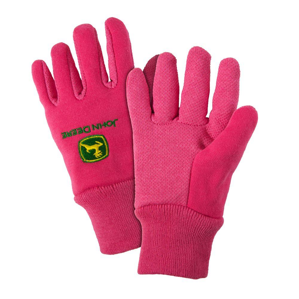 John Deere Cotton Jersey Youth LightDuty Grip GlovesJD00003/Y The