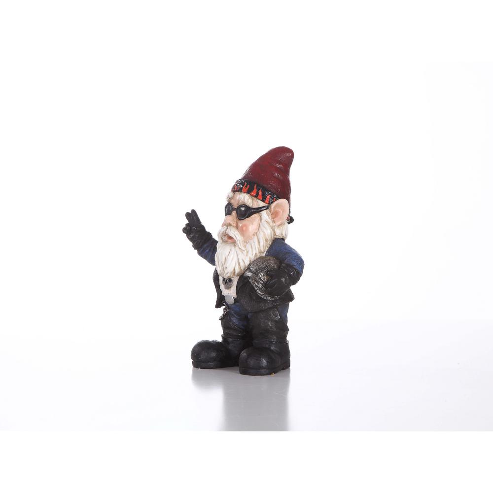 Alpine Gnome Laying Down with Bird Statue-GXT512 - The Home Depot