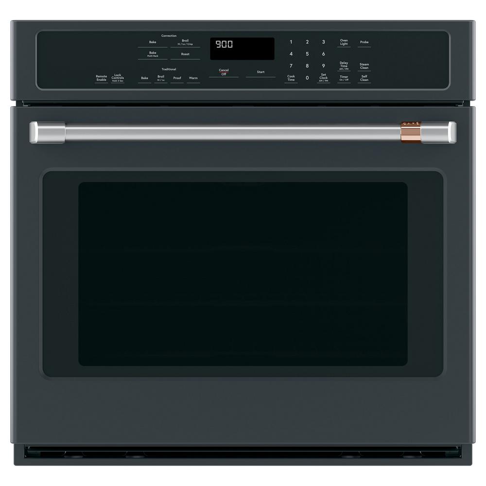 Ge Profile 27 In Single Electric Smart Wall Oven Self Cleaning With Steam Plus Convection And 0545