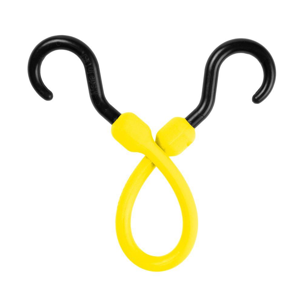 The Perfect Bungee 24 In. Polyurethane Bungee Cord With Molded Nylon ...