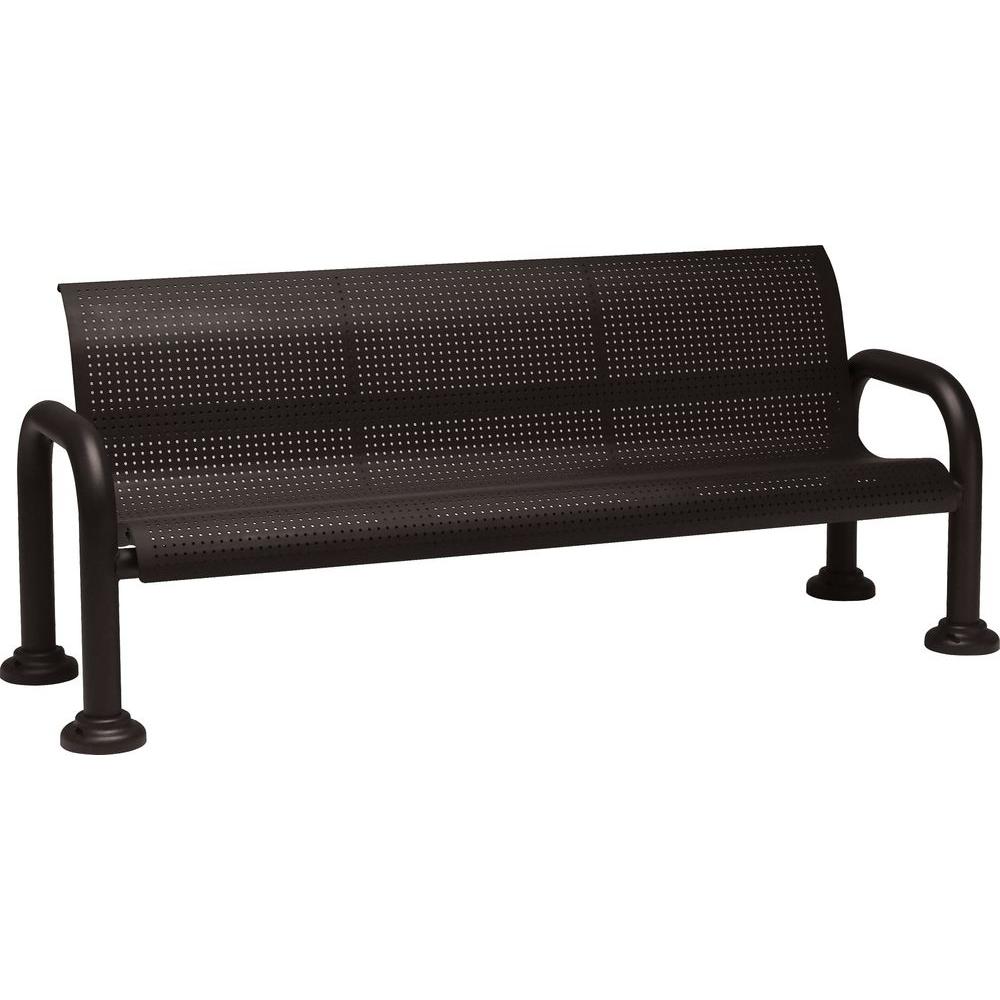 Tradewinds Harbor 6 Ft Contract Perforated Bench With