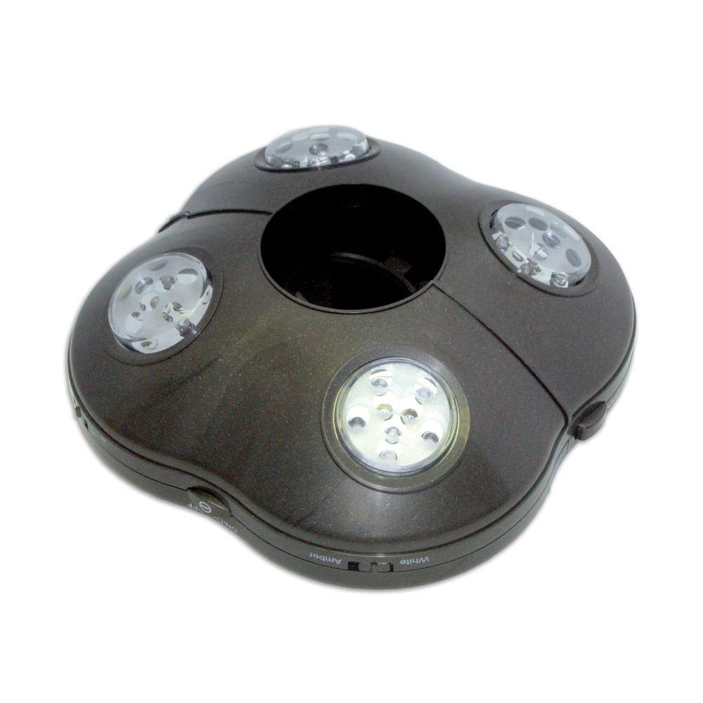 Outdoor Bronze Led Umbrella Light Outdoor Bronze Led Umbrella Light