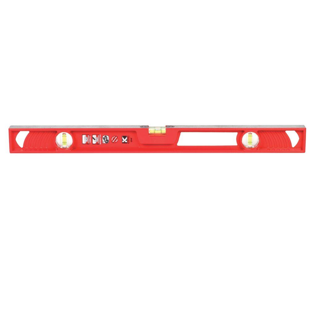 24 in. Supercast Level with 3 Vials