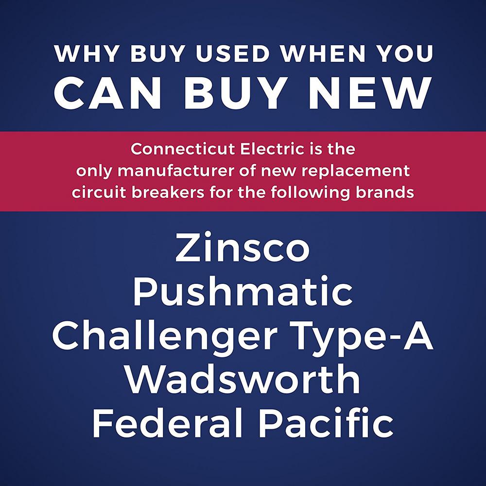 ZINSCO STYLE UBI 30 AMP TWIN RC-38 BREAKER UBIZ-3030