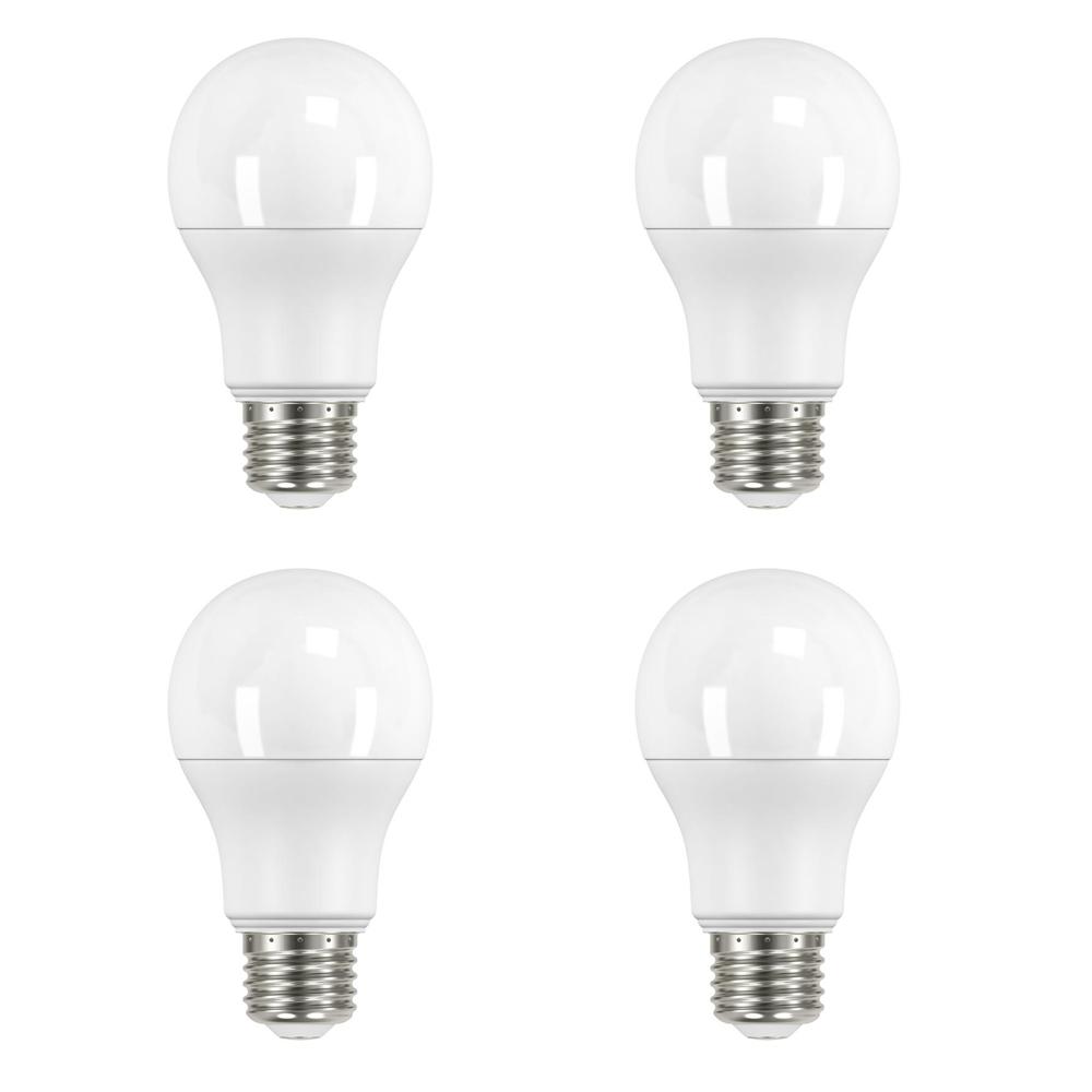 75-Watt Equivalent A19 Non-Dimmable LED Light Bulb Daylight (4-Pack) - A9A19A75WUL02 - Cooking This EcoSmart A19 lamp estimated energy cost is US sku A9A19A75WUL02