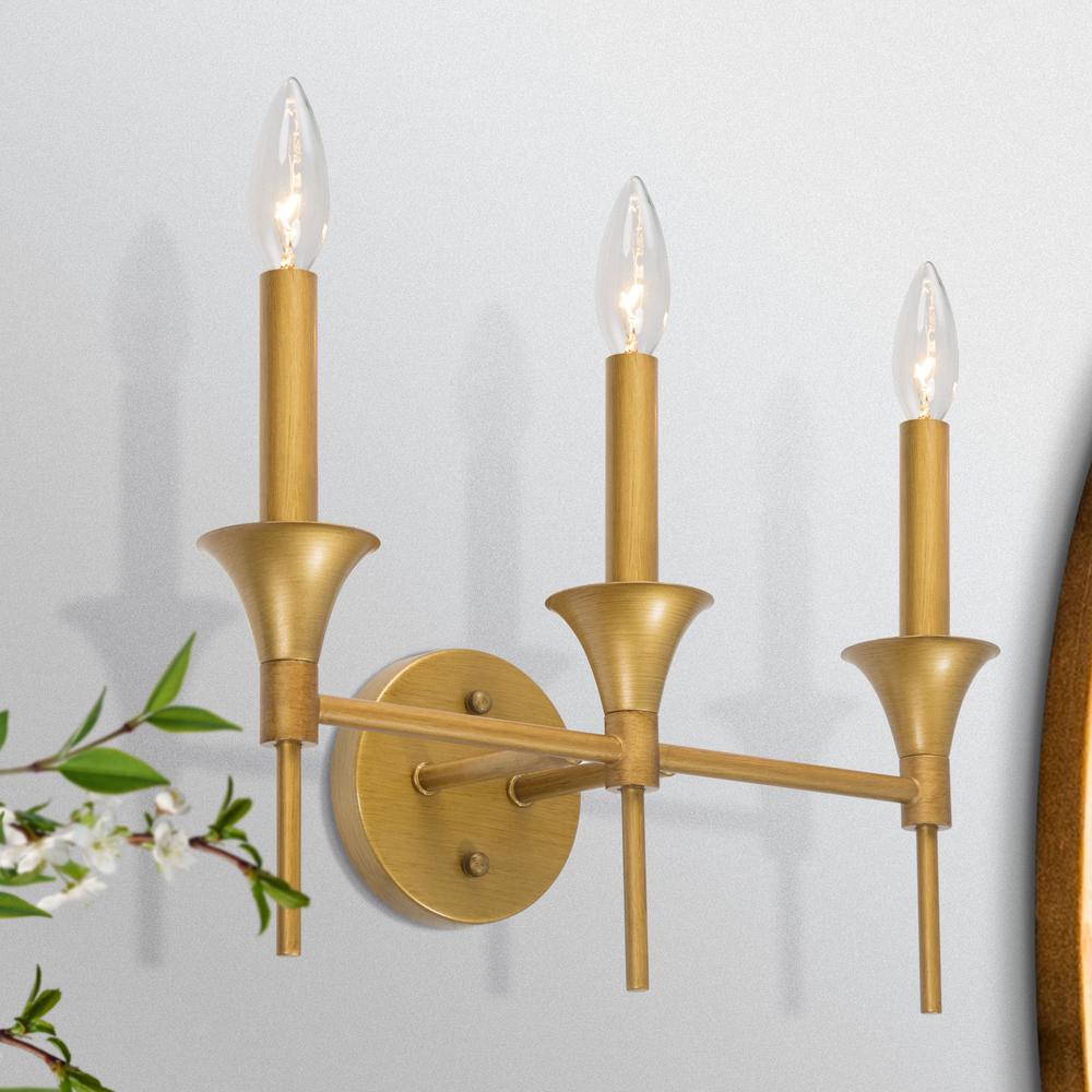 Sezeven Lavi 3 Light Modern Farmhouse Brass Wall Sconce Vintage Candlestick Vanity Mid Century Lamp Szmrvhs13783eq2 The Home Depot - Modern Farmhouse Candle Wall Sconces Sezeven Lavi 3 Light Modern Farmhouse Brass Wall Sconce Vintage Candlestick Vanity Mid Century Lamp Szmrvhs13783eq2 The Home Depot - Modern Farmhouse Candle Wall Sconces