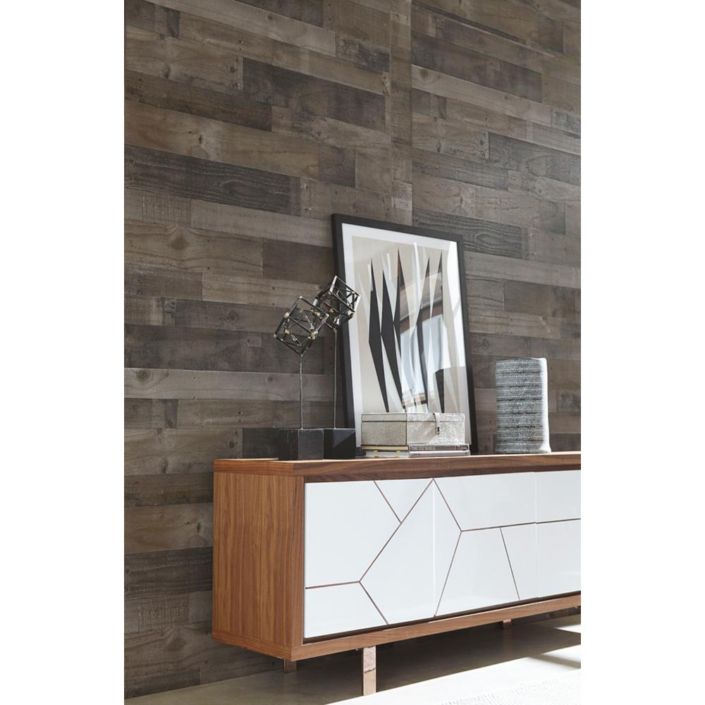 Weathered Grey Plank 32 Sq Ft Mdf Paneling 169779 The