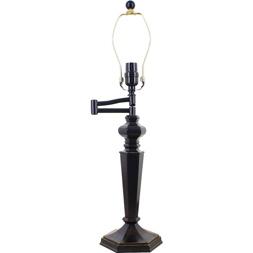 UPC 802513157789 product image for Hampton Bay Lamps Mix & Match Bronze Swing Arm Table Lamp 15778 | upcitemdb.com