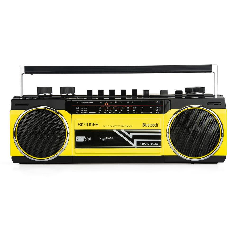 bluetooth cassette boombox