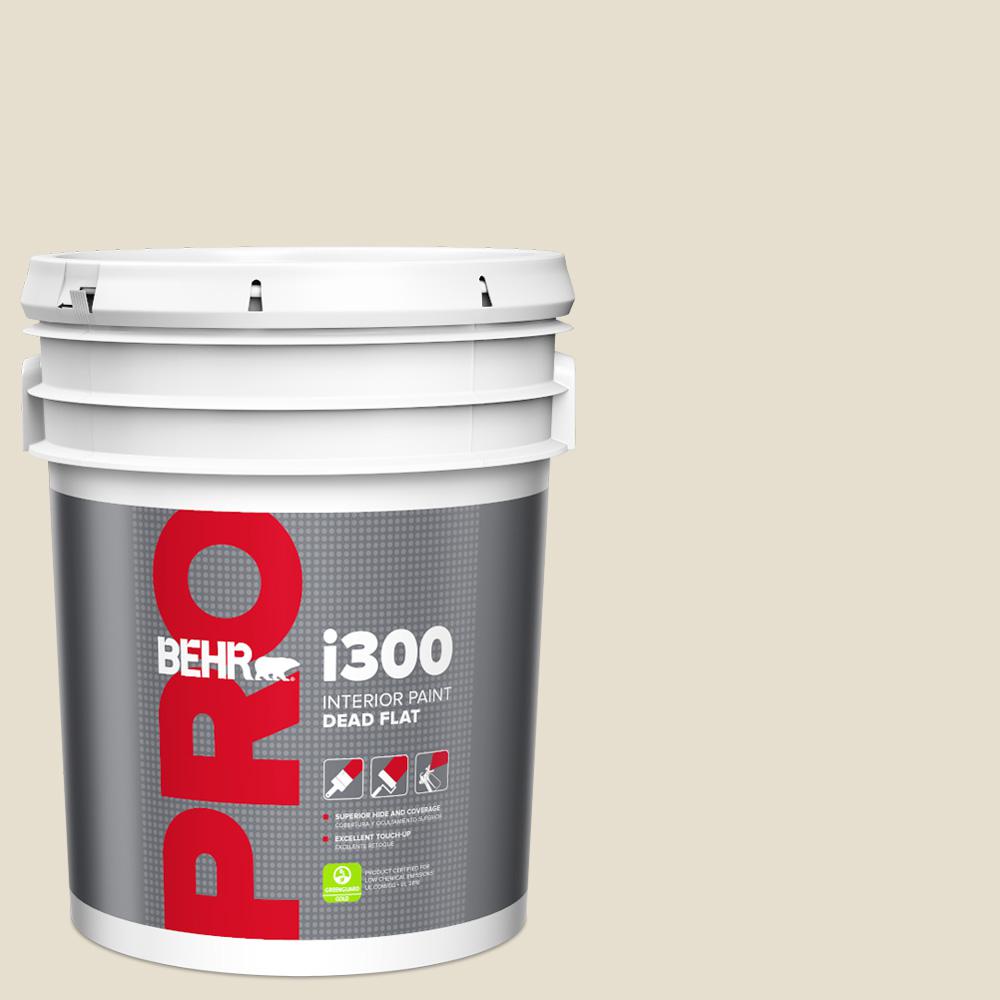BEHR PRO 5 gal. 750C2 Hazelnut Cream Dead Flat Interior BEHR PRO 5 gal. 750C2 Hazelnut Cream Dead Flat Interior