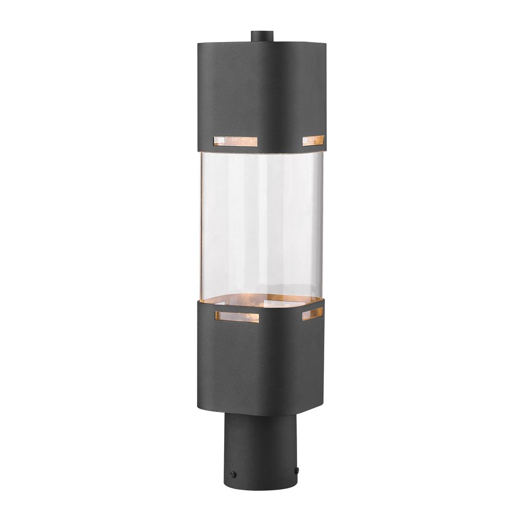 Filament Design Noya 75Watt Equivalent Outdoor Black Integrated LED