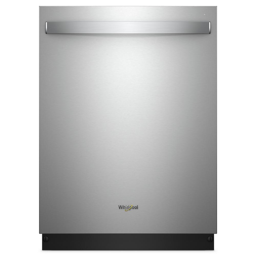 Whirlpool Top Control Built-In Tall Tub Dishwasher in Fingerprint Resistant Stainless Steel with Third Level Rack, 47 dBA