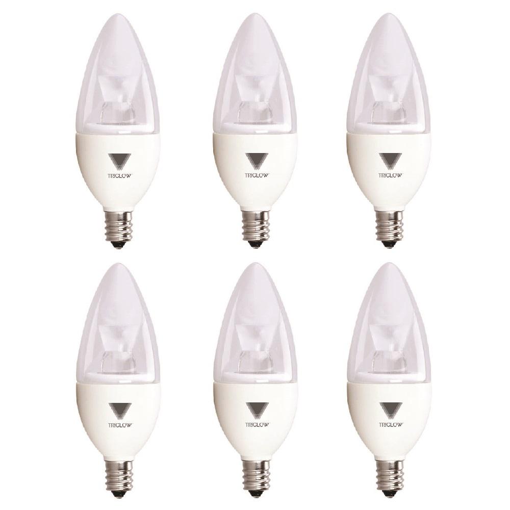 Best Rated Led Ceiling Fan Daylight Bulbs Light 40 Watt Equivalent B11 Dimmable E12 Candelabra Led Light Bulb Daylight 5000k 6