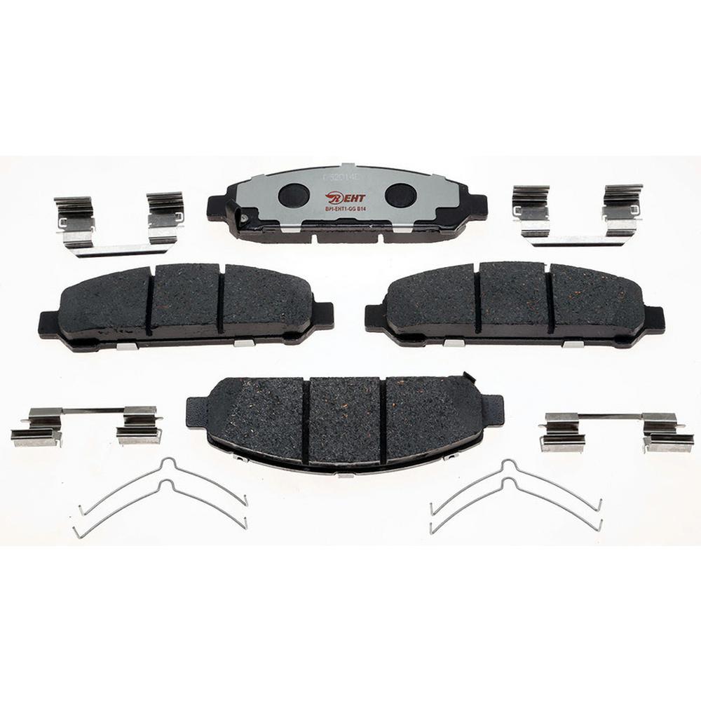 Disc Brake Pad Set-Organic Disc Brake Pad Front,Rear ACDelco Advantage 14D8