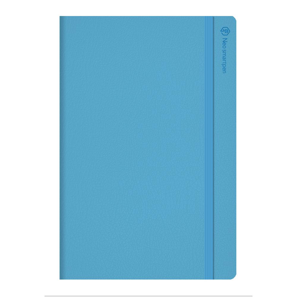 Neo Smartpen Light Blue N Handy Notebook With Leather Cover For Neo Bluetooth Digital Smartpen Nc P0078c The Home Depot