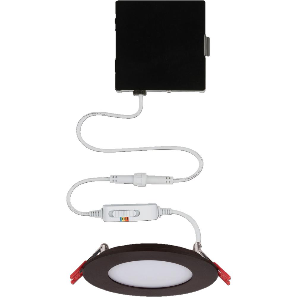 Commercial Electric Ultra Slim 4 in. Color Selectable New Construction