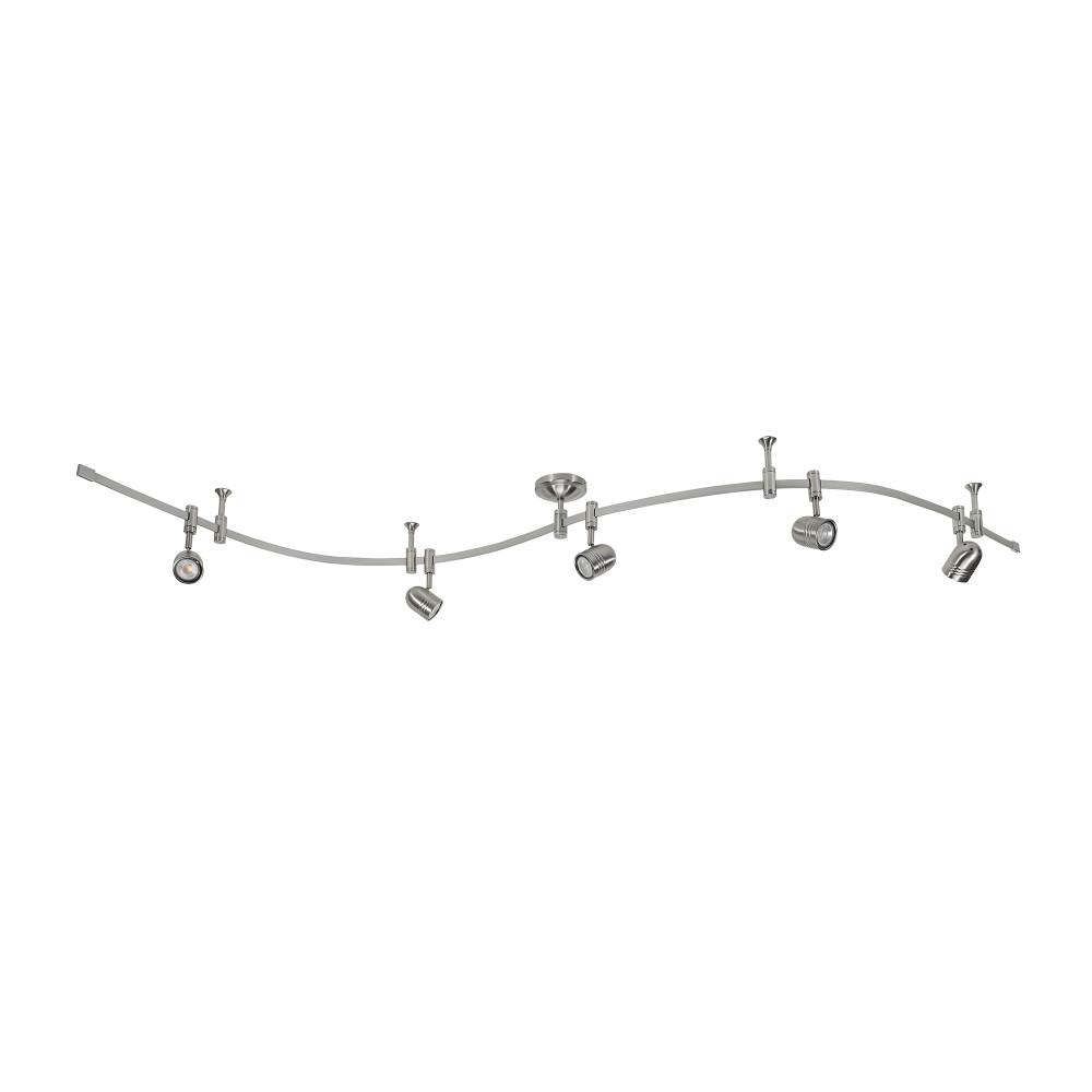 Hampton Bay 12 ft. 120 Volt Flexible Track Lighting Starter Kit in