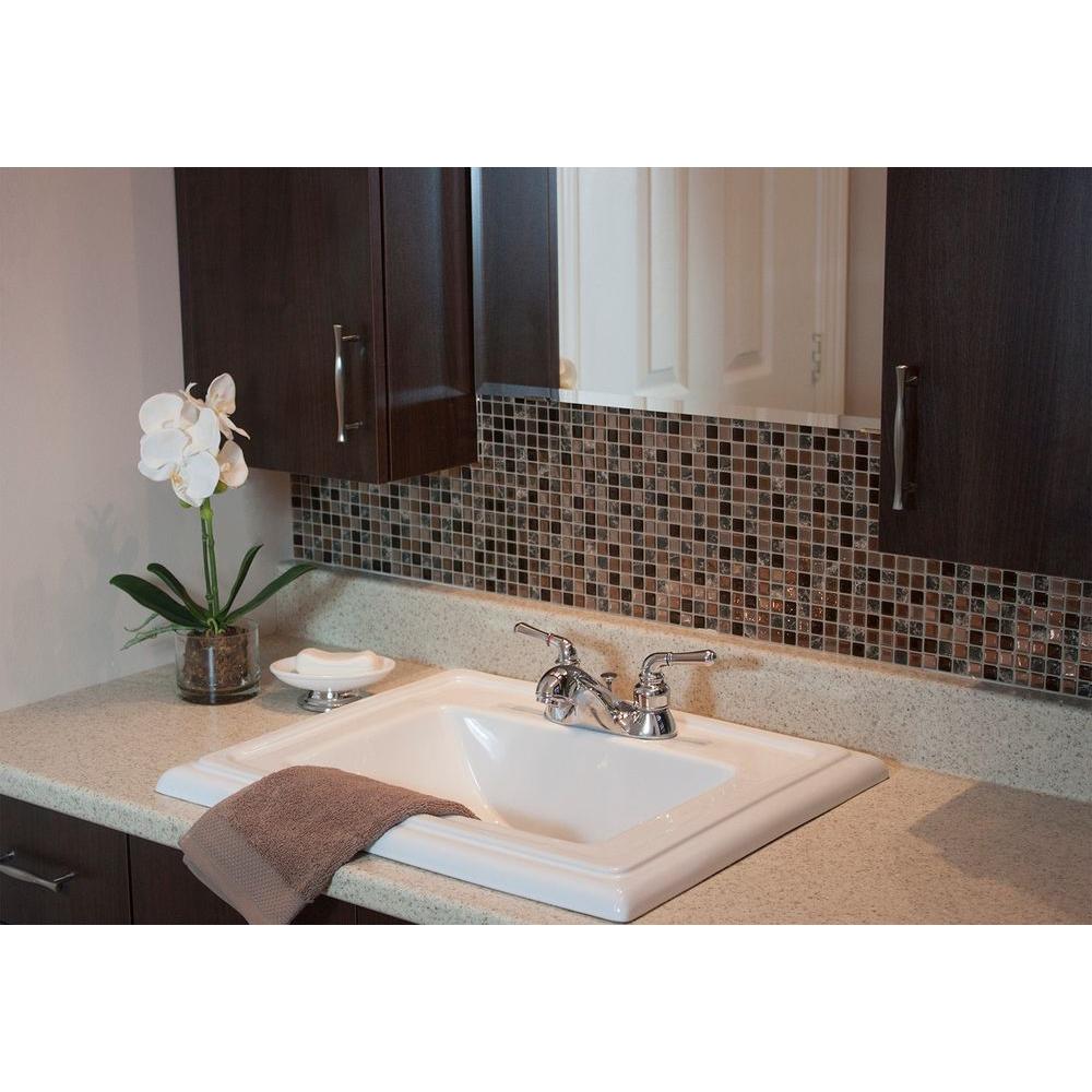 Decorative Tiles For Bathroom Backsplash Decoration Home Smart Tiles Minimo Roca 11 55 In W 9 64 H L And Stick Self Luxury Subway Tile Bathroom Backsplash