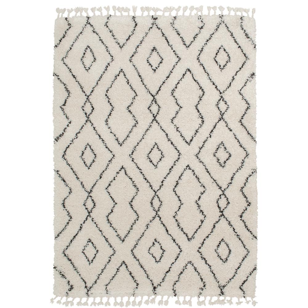 Bazaar Alstead Ivory/Grey 8 ft. x 10 ft. Area Rug7805.101.65HD The
