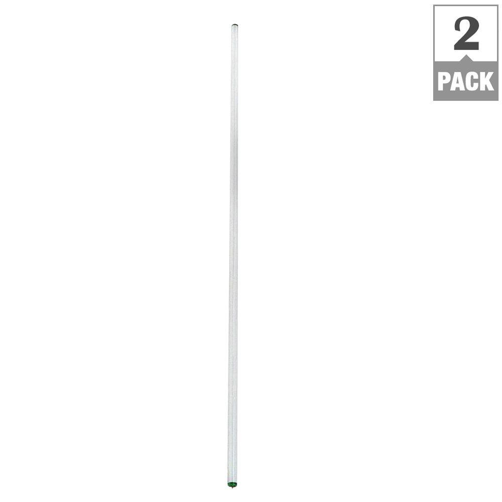 96 Fluorescent Light Bulbs The Home Depot T12 75 Watt Daylight Deluxe Linear Fluorescent Light Bulb 2