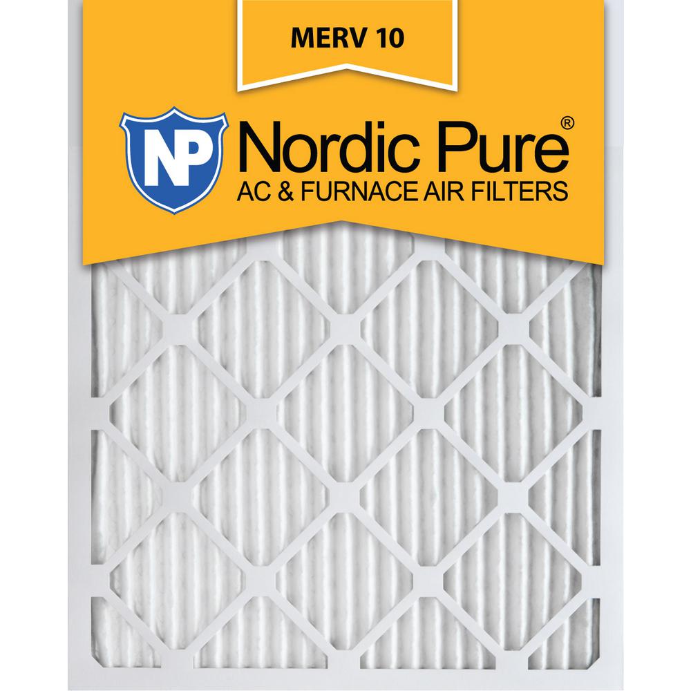 Nordic Pure 18x22x1 MPR 1900 Healthy Living Maximum Allergen Reduction Replacement AC Furnace Air Filters 3 Pack