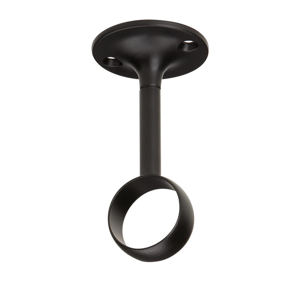 Umbra 1 In Ceiling Mount Bracket Matte Black 2 Piece 244939 Ceiling Mount Bracket In Matte Black 2 Piece
