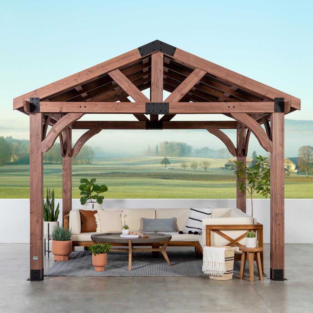 Backyard Discovery Arlington 12 Ft X 10 Ft Gazebo With Steel