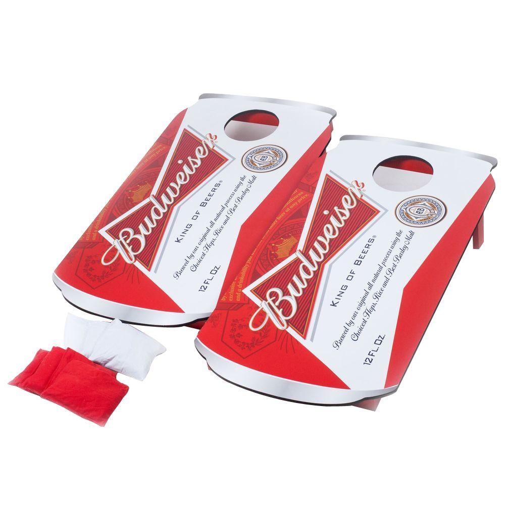 Trademark Games Budweiser Can Cornhole Bean Bag Toss Game by Trademark Games