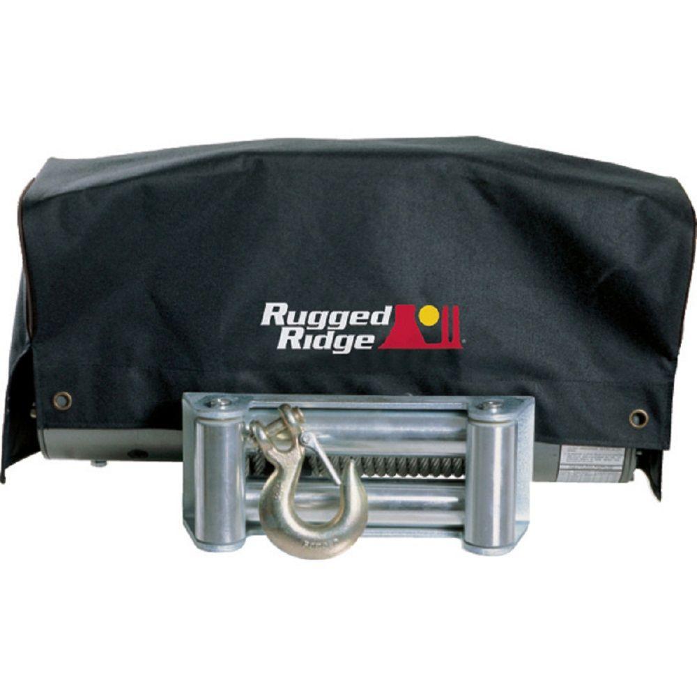 Rugged Ridge 8,500 lbs. x 10,500 lbs. Winch Cover15102.02 The Home Depot