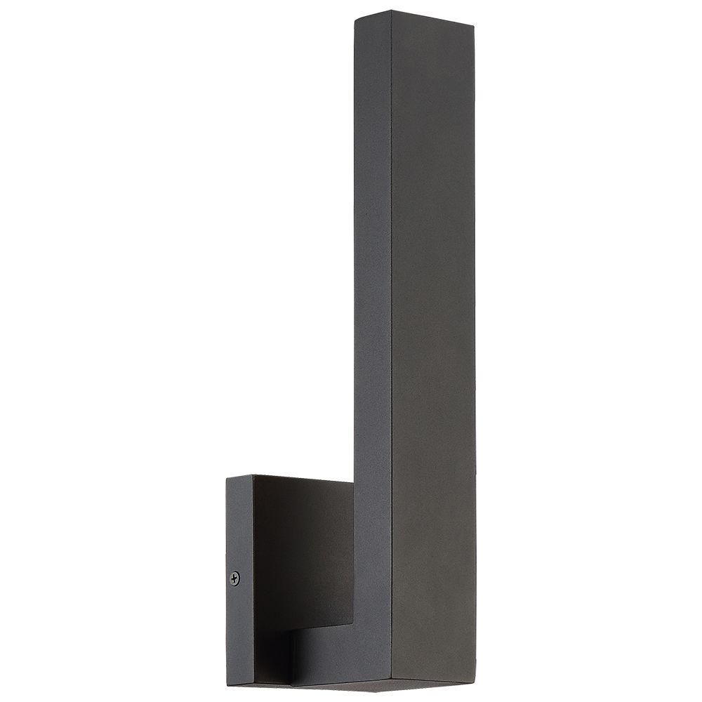 Good Lumens By Madison Avenue Sand Black Outdoor Led Wall Mount Good Lumens By Madison Avenue Sand Black Outdoor Led Wall Mount Lantern