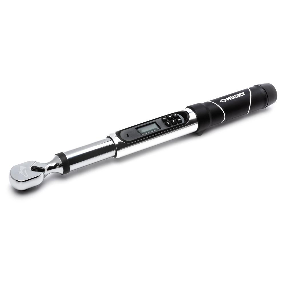 Husky 3/8 in. Drive Electronic Torque WrenchH3DETW The Home Depot