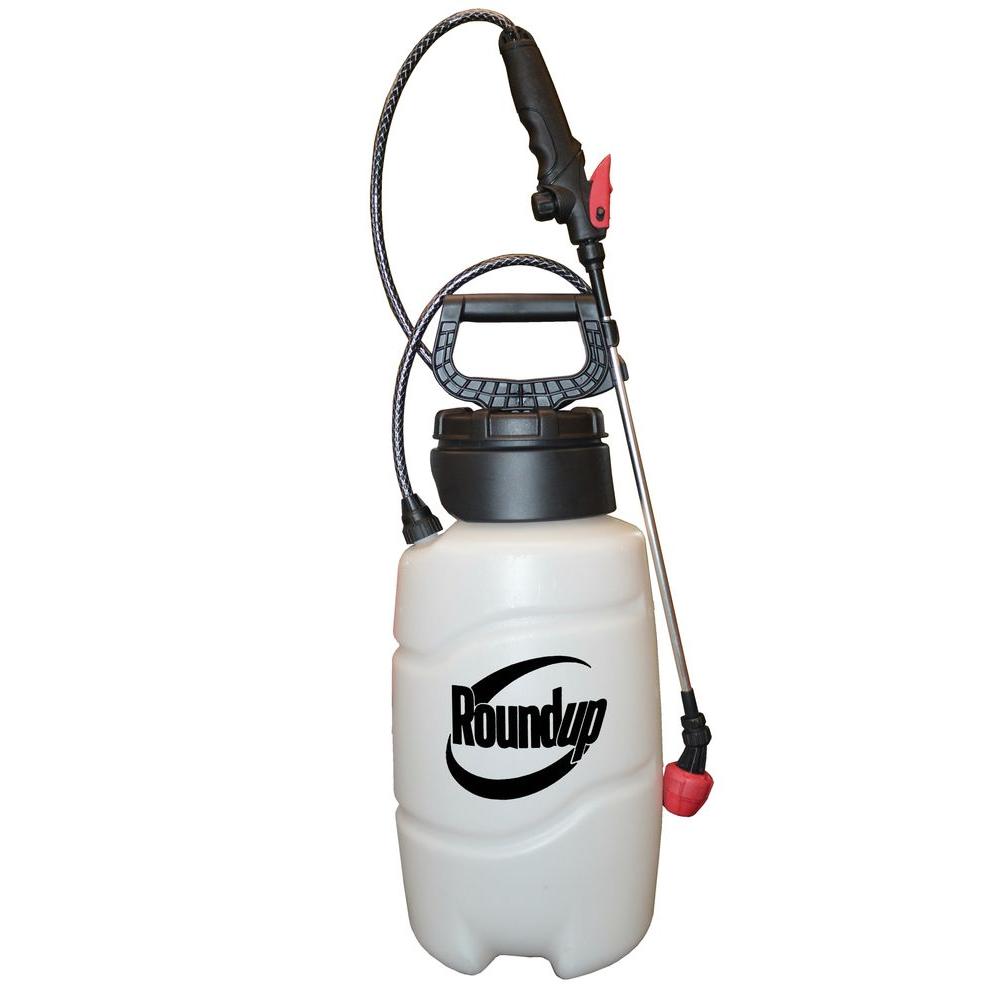Roundup 2 Gal All In 1 Multi Nozzle Sprayer 190459 The Home Depot