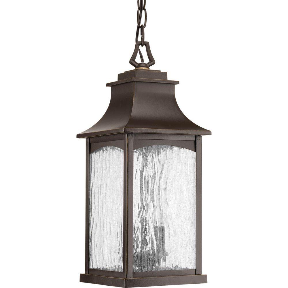 Outdoor Pendants Ceiling Lighting The Maison Collection 2 Light Outdoor Oil Rubbed Bronze Hanging Lantern