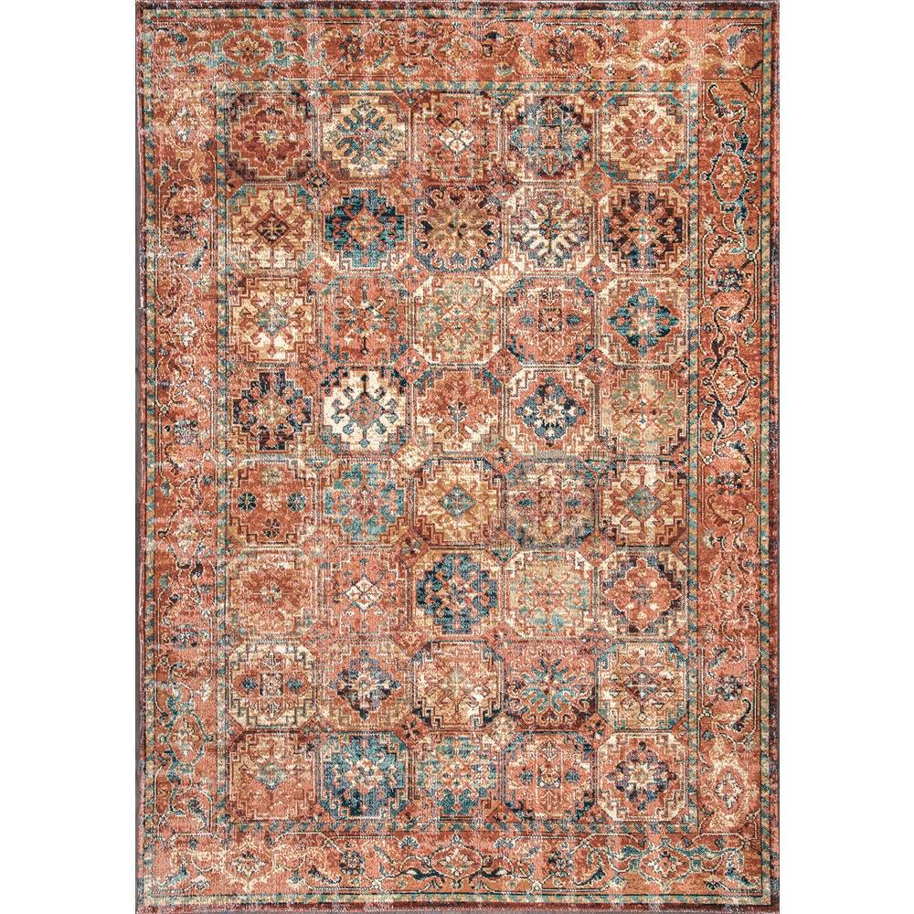 Nuloom Na Transitional Orange 5 X 8 Area Rug