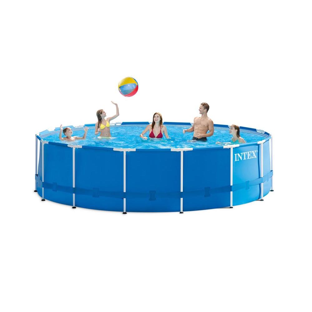 intex round inflatable pool