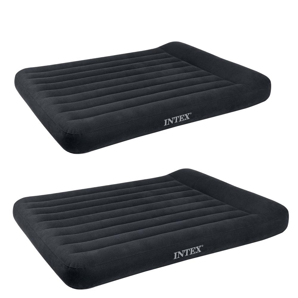 Intex Dura-Beam Series Pillow Rest Classic Airbed with Internal Pump Twin