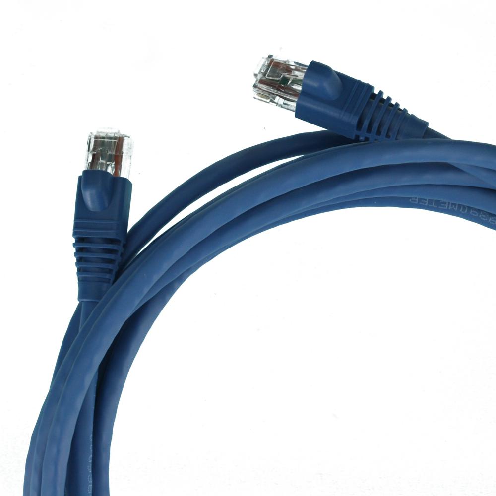 Cat5e Black Ethernet Patch Cable Bootless 15 Foot Part Number