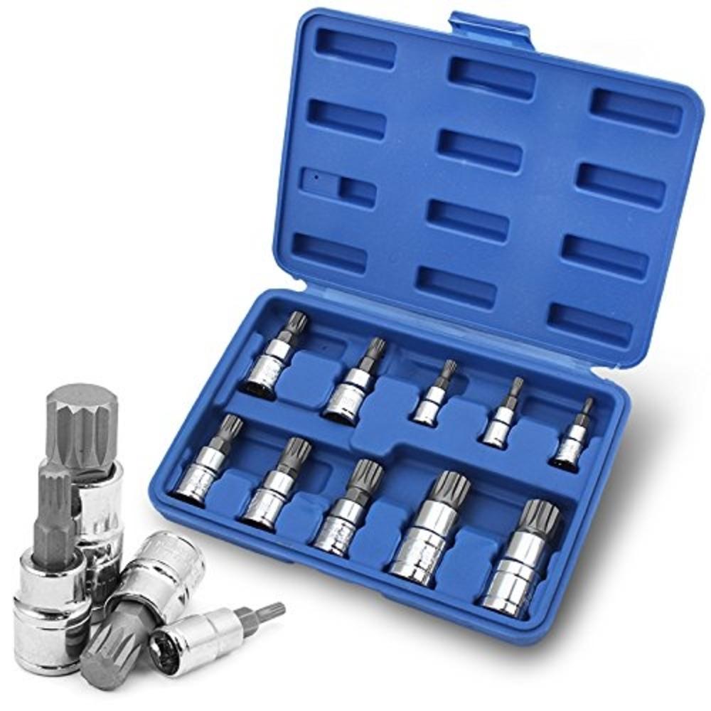 Stark XZN Triple Square Bit Socket Set (10Piece)33600 The Home Depot