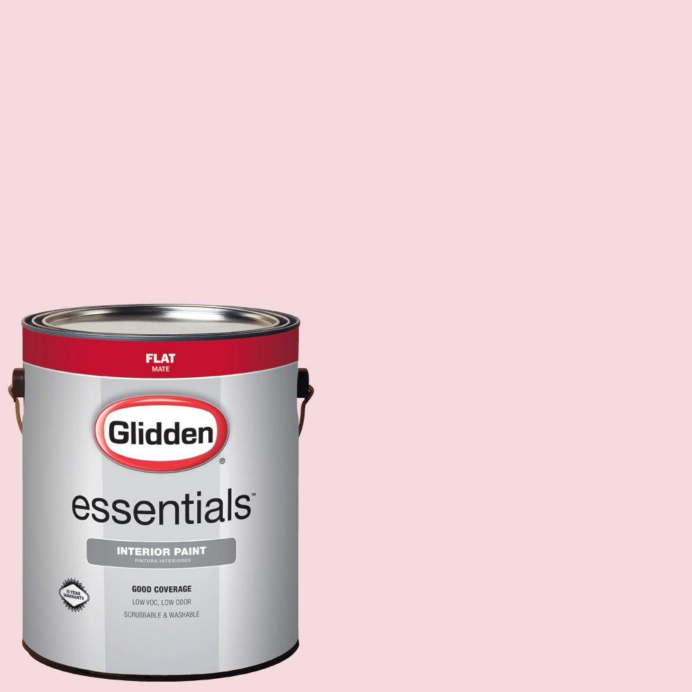 Glidden Essentials 1 Gal Hdgr42u Princess Pink Flat Interior Paint Hdgr42u Princess Pink Flat Interior Paint