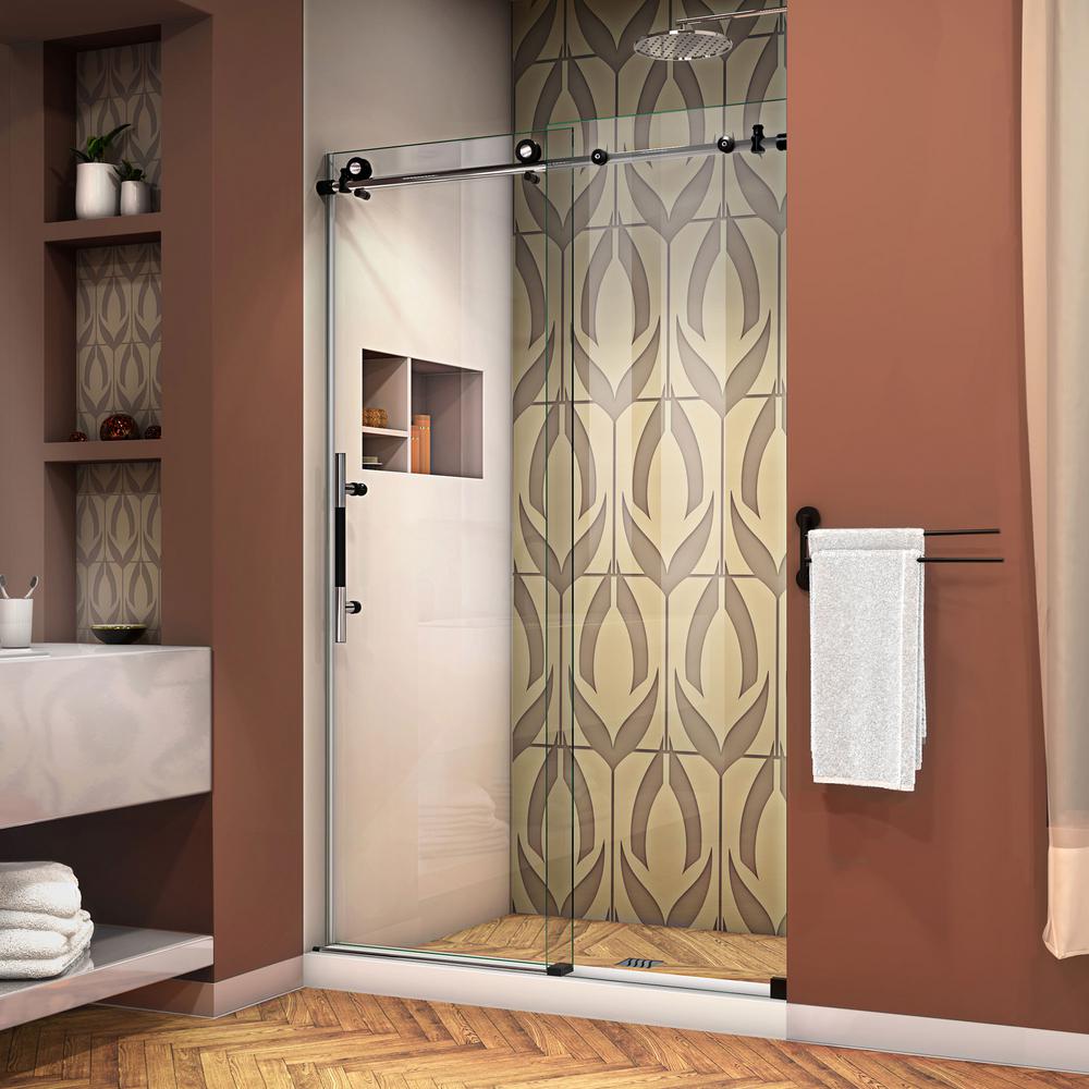 Dreamline Enigma Xt 44 To 48 In X 76 Frameless Sliding Shower Dreamline Enigma Xt 44 To 48 In X 76 Frameless Sliding Shower