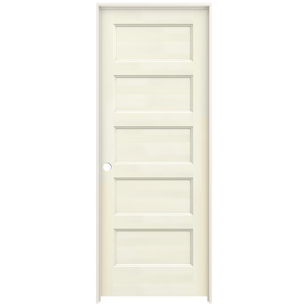 Jeld Wen 32 In X 80 In Conmore French Vanilla Paint Smooth