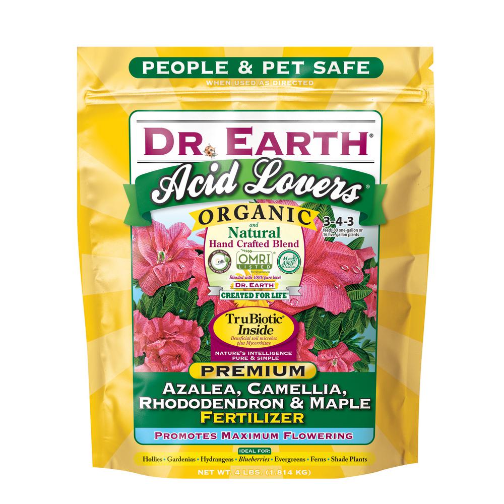 DR. EARTH 4 lb. Flower Girl Bud and Bloom Booster Dry Fertilizer707P