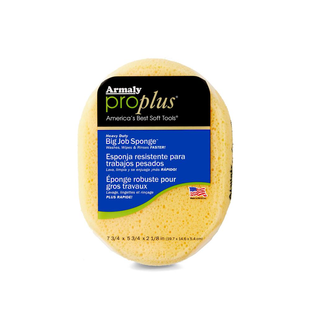 Armaly ProPlus Big Job Oval Sponge (Case of 12)00006 The Home Depot