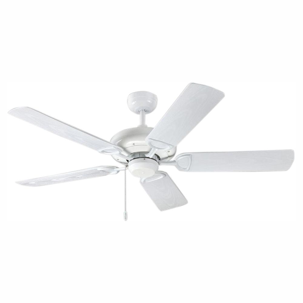 Troposair Proseries Deluxe Builder 52 In Pure White Outdoor