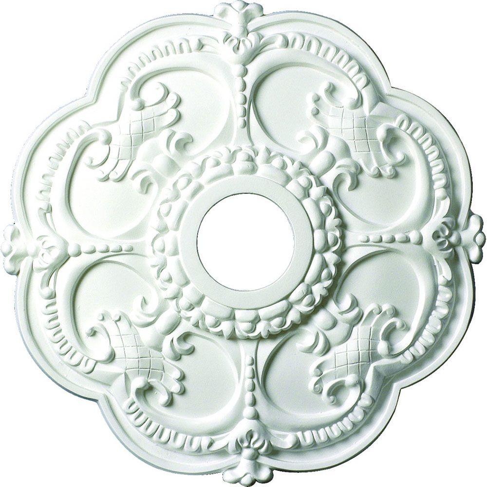 American Pro Decor 18 In X 1 1 2 In Floral Polyurethane Ceiling